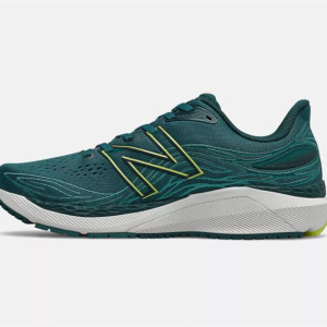 官方正品 新百伦(New Balance)860v12系列 男士跑步鞋缓震耐磨复古运动鞋男 蓝白 M860W1