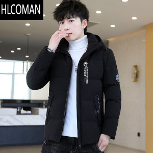 HLCOMAN青少年冬季羽绒棉服男加厚短款棉袄p暖御寒棉衣潮流冬装男士外套