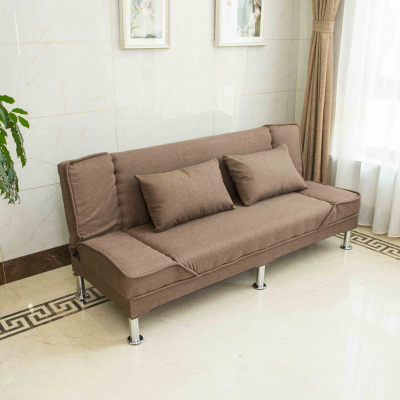 沙发出租房用小户型客厅折叠布艺沙发简易双人三人现代简约经济型