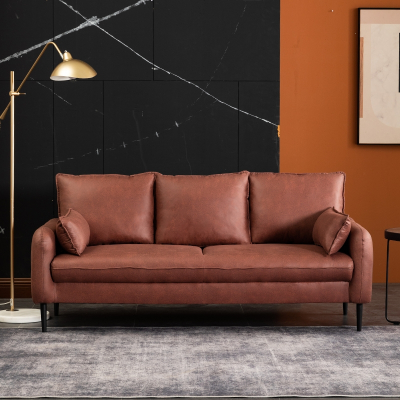 北欧小户型符象科技布小沙发双人三人客厅现代简约免洗服装店公寓网红