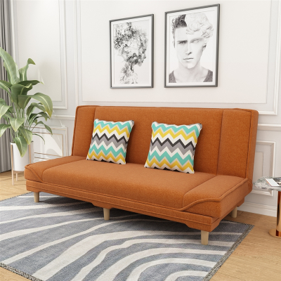 北欧沙发布艺庄子然沙发床可折叠单人两用小户型多功能客厅小沙发网红沙发