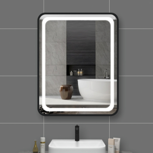 卫生间浴室镜子手逗挂墙洗手间led带灯智能镜子触摸屏厕所发光镜