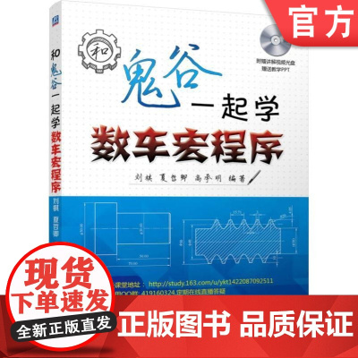 正版 和鬼谷一起学数车宏程序 刘棋 夏哲卿 高承明 变量赋值 运算 逻辑解析 非圆曲线类零件 常用异形螺纹宏程序编制