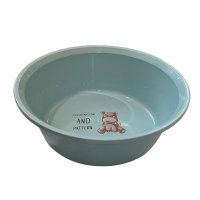 炯毅 塑料盆 加厚脸盆洗衣服盆 洗菜和面盆家用 塑料盆37cm/个