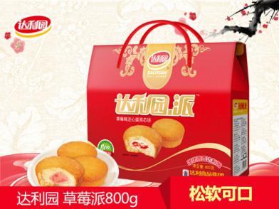达利园 草莓派800g 健康营养