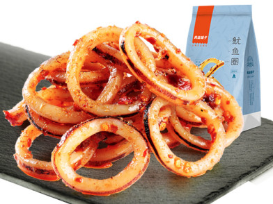 (烧烤味)休闲零食深海鱿鱼 肉质q弹 鱿鱼圈鱿鱼进店领5元劵