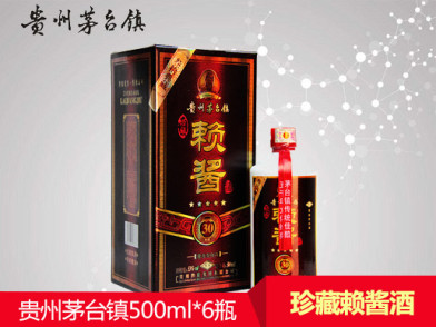 贵州茅台镇 珍藏赖酱酒30典藏 500ml*6瓶 53°酱香型白酒整箱装 领券