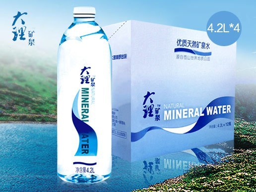 大理矿泉 饮用天然矿泉水 4.2l*4