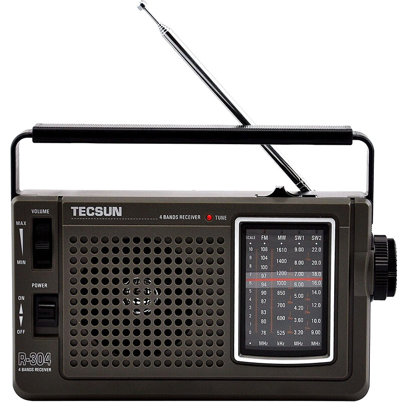 德生(Tecsun) R-304 便携式高灵敏度全波段收音机