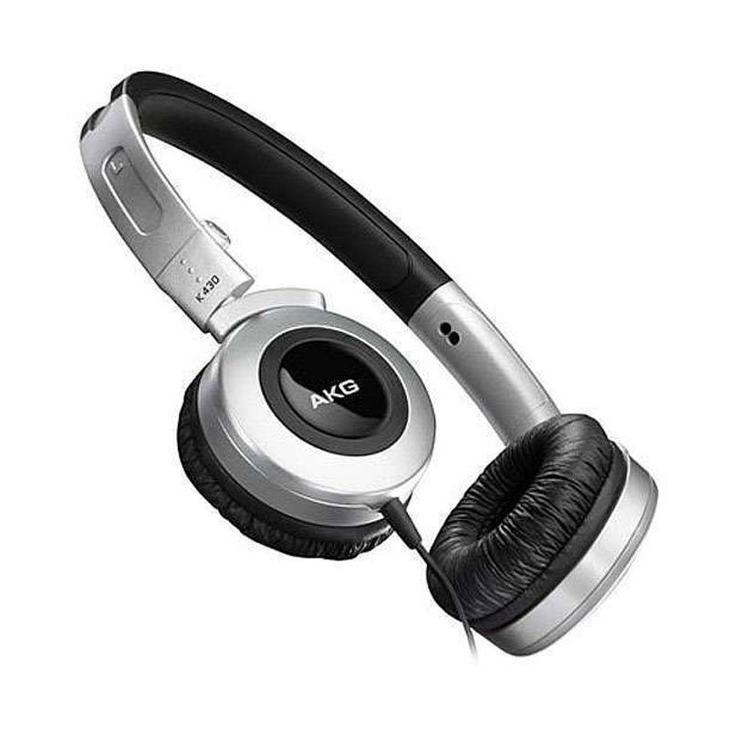 爱科技(AKG) K430 折叠便携头戴式耳机 银色