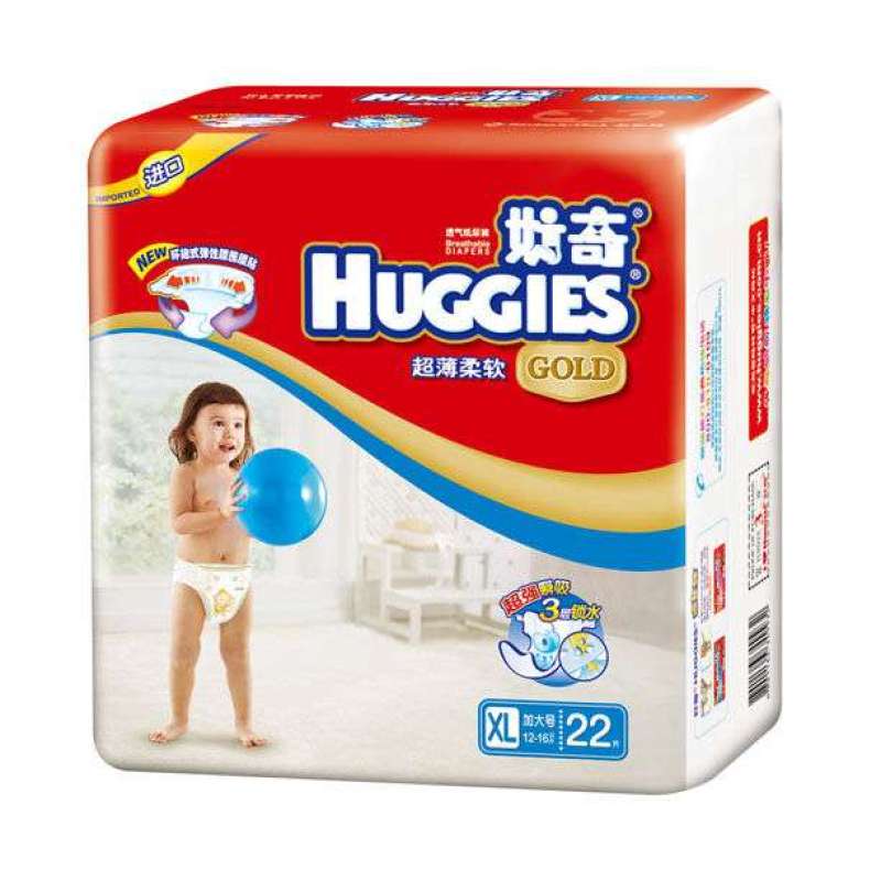 好奇金装纸尿裤普通装特大22片