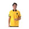 POLO VILLAE男士黄色翻领短T恤PFCAMAACH759