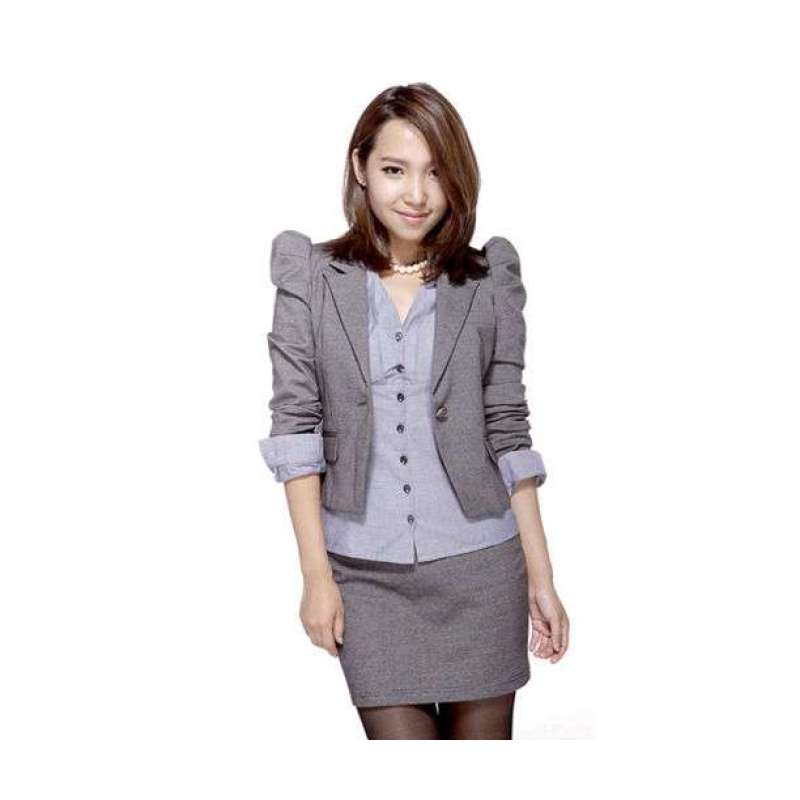 OLOMO欧莱诺时尚百搭弹力短裙女111660039048(M)