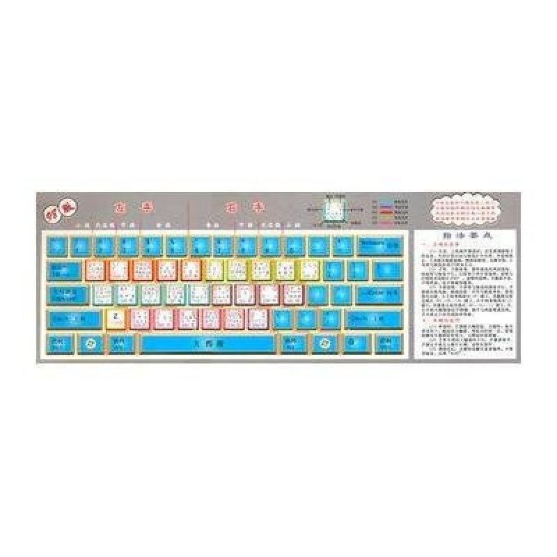 86/98版五笔字型键盘卡