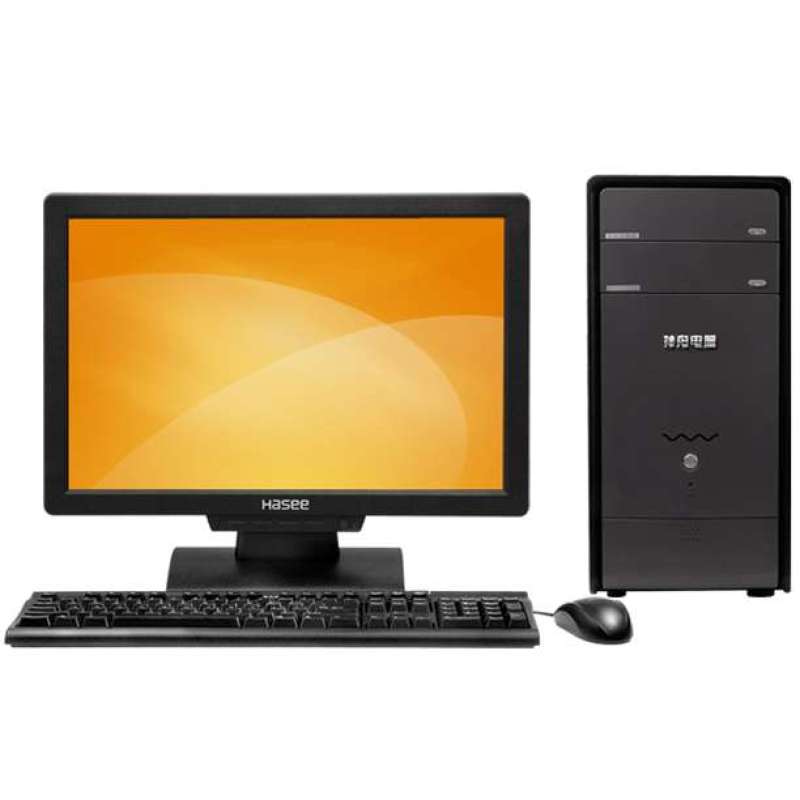 神舟(HASEE)电脑主机 新瑞E2000D5+20LCD