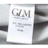 GENIOLAMODE男装纯棉渐条圆领长袖T恤011021005(蓝灰L)GLM