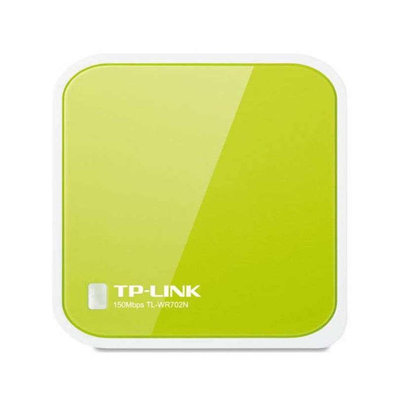 普联（TP-LINK）TL-WR702N 150M 迷你型 无线路由器 (绿色)
