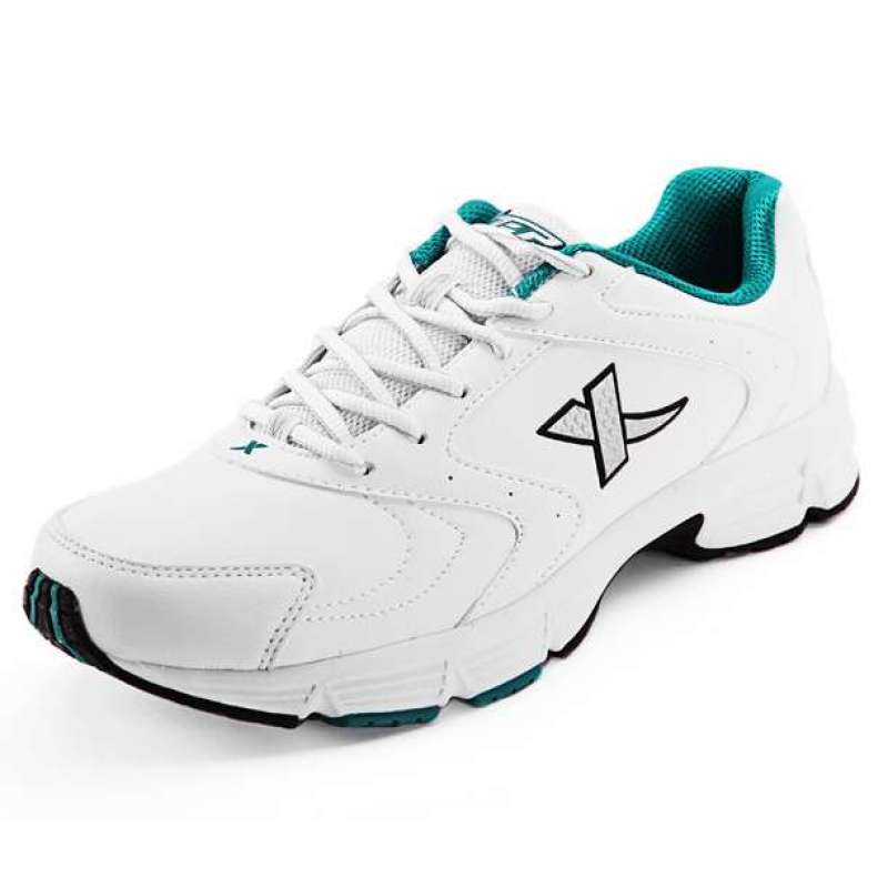 特步XTEP男子跑鞋989319110270白绿(43)