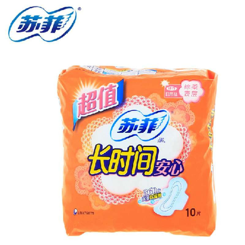 苏菲长时间安心360日用10片