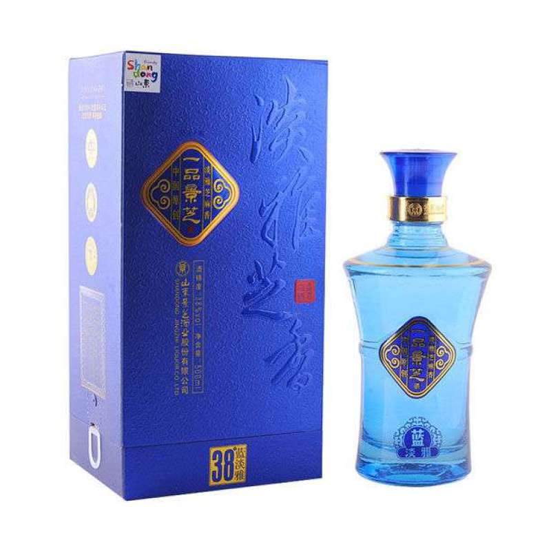 一品景芝蓝淡雅38度500ml