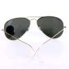 雷朋（Ray-Ban） RB3025 L0205 G15 58MM 飞行员系列太阳镜 绿灰色