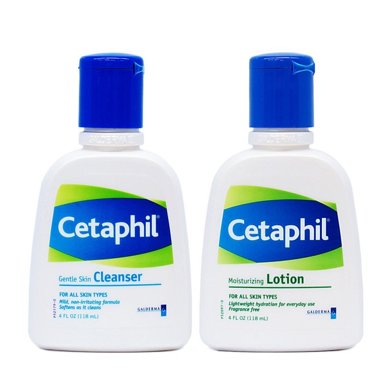 丝塔芙(Cetaphil)超值优惠套装（洁面乳118ml+润肤乳118ml）
