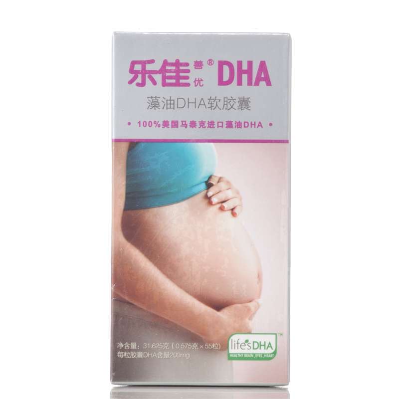 乐佳善优藻油DHA软胶囊（孕产妇型）0.575g*55粒