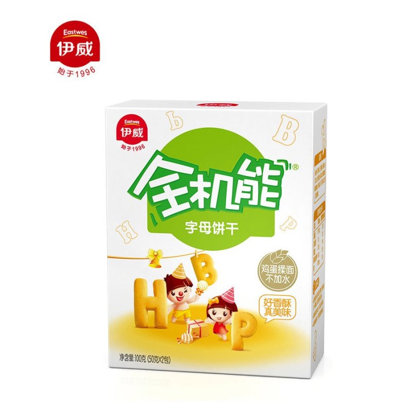 伊威(eastwes)全机能字母饼干100g