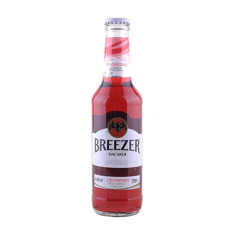 百加得冰锐朗姆预调酒野莓味4.8度275ml