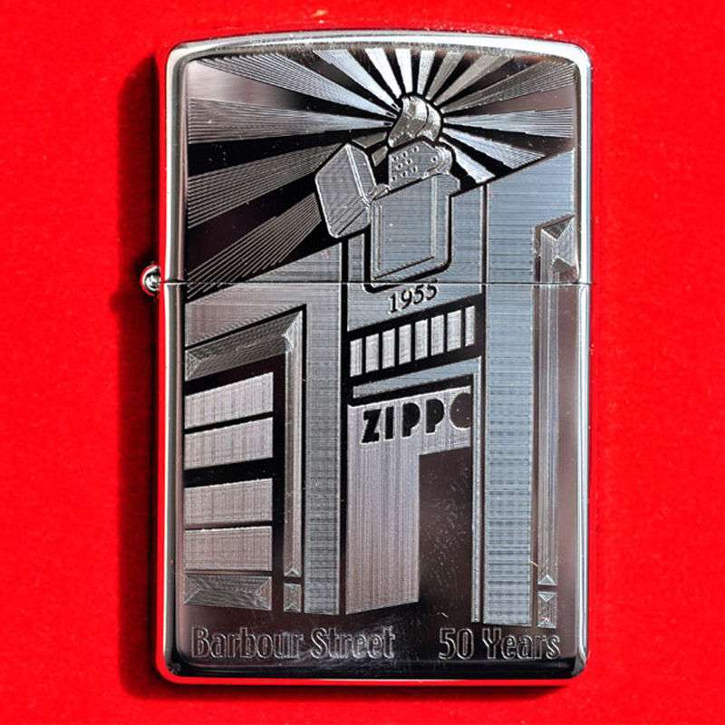 zippo打火机 美国Zippo工厂50周年纪念建厂20085限量18263个