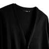 VANCL凡客诚品 高街新锐百搭开衫 黑色 XXL
