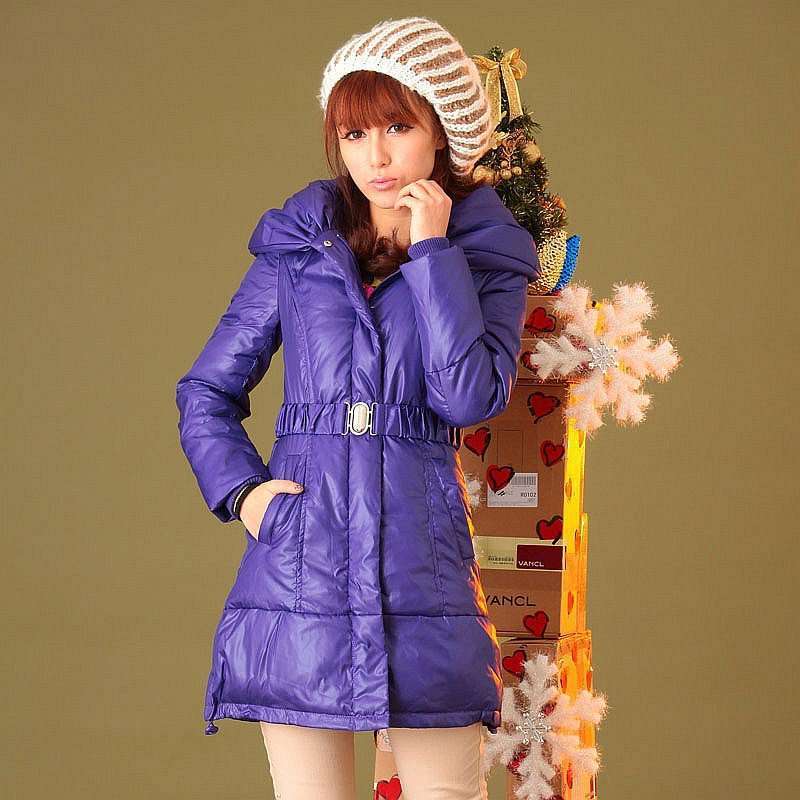 VANCL凡客诚品 明星款收身羽绒服 紫色 XS