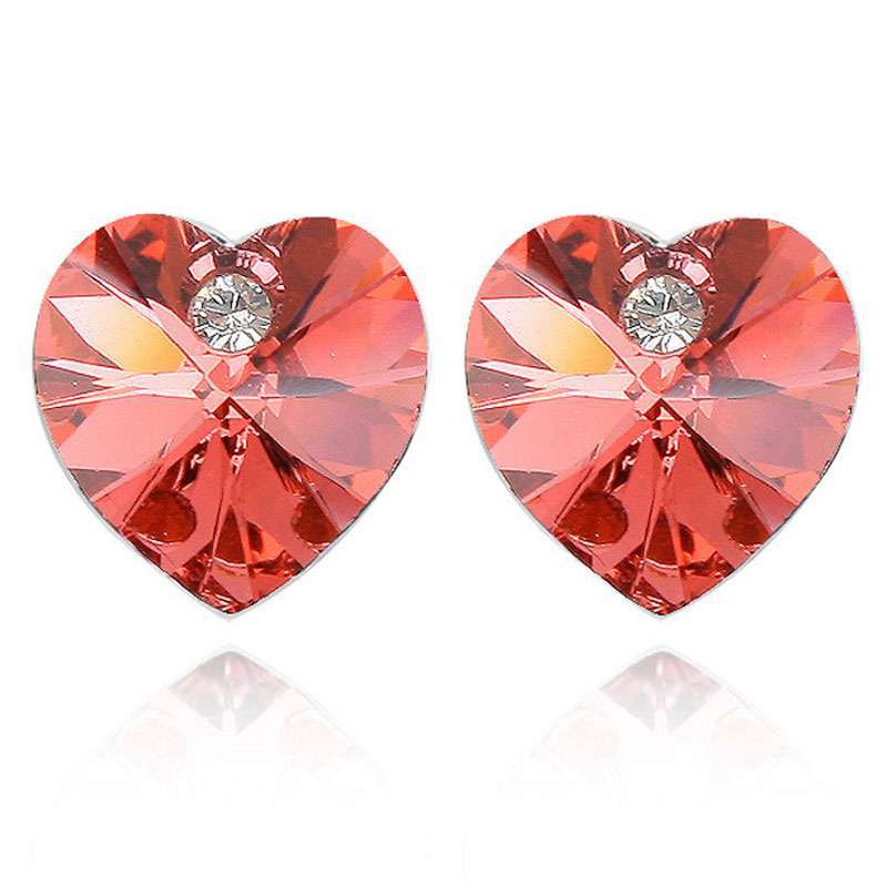 YOUR-D奥地利水晶耳针--心动（水莲红）
