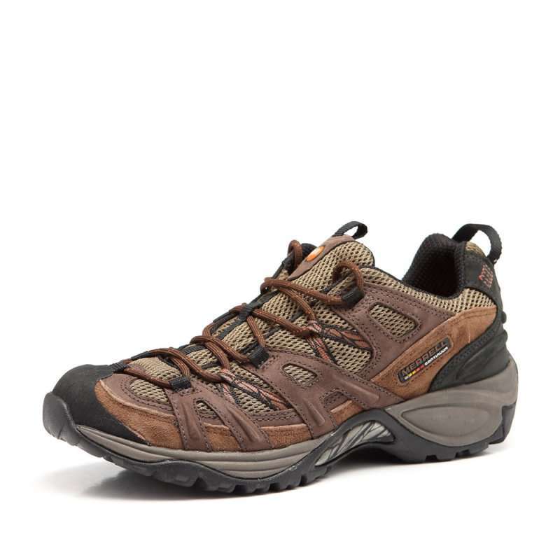 Merrell 迈乐秋冬棕色牛皮男子户外多功能鞋R485221 41.5
