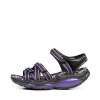 Skechers斯凯奇2012春夏黑色/紫色女子SHAPE UPS健步凉鞋12341C/BKPR 37