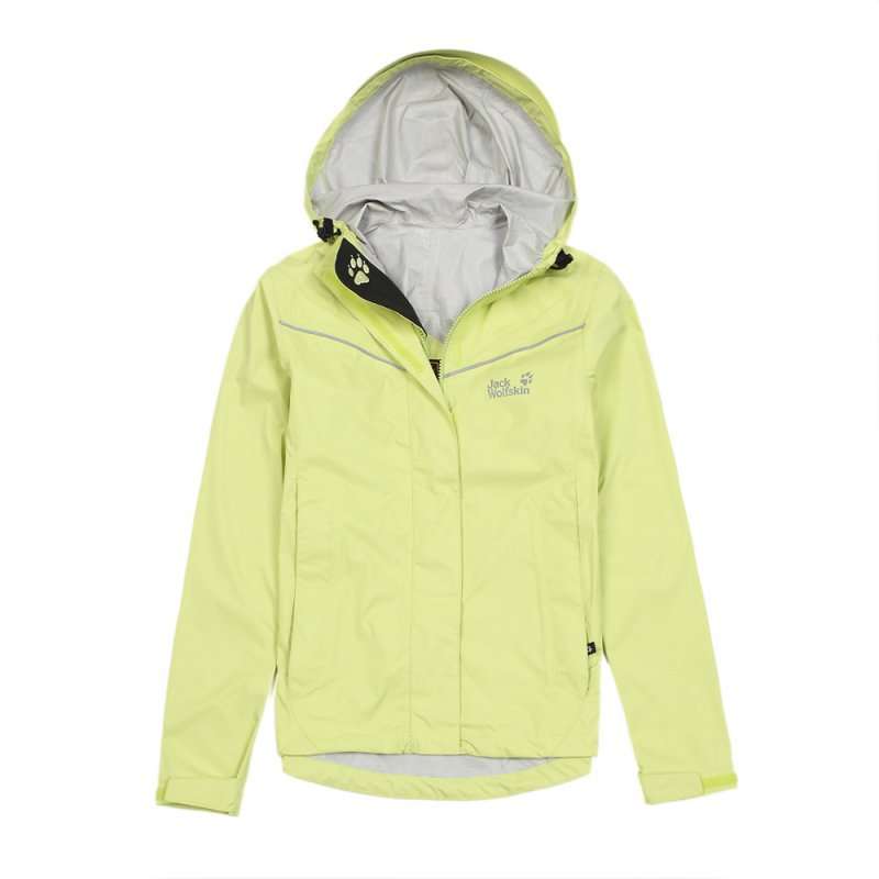Jack Wolfskin 狼爪12春季新款浅绿色女式冲锋衣5001701-4019-121 S