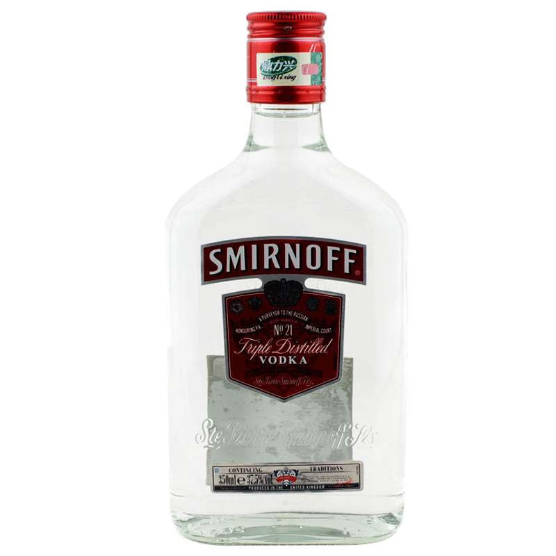 斯米诺伏特加红牌37.5度350ml