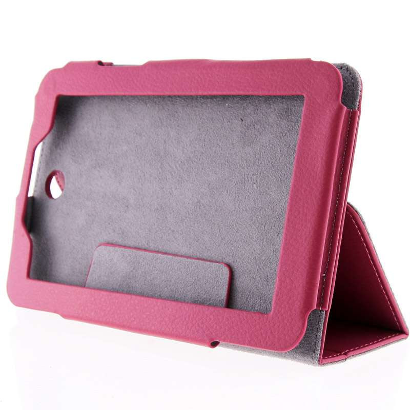 乐歌（Loctek）联想乐PAD A2107保护套PAC843-ROS折叠支架式保护套玫红