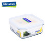 三光云彩Glasslock钢化玻璃保鲜盒正方形MCSB-090(RP522) 900ML