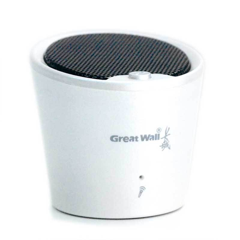 长城迷你蓝牙音箱GW603（珍珠白）