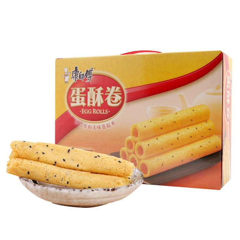 康师傅蛋酥卷（醇香芝麻味）384g