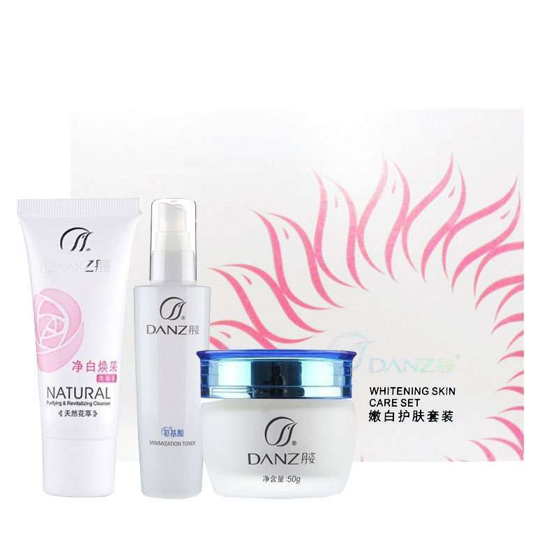 丹姿嫩白护肤套装100g+50g+100ml