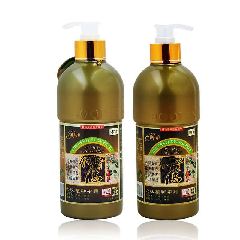 博倩首乌套装（护养洗发露500ml+滋养护发素500ml）
