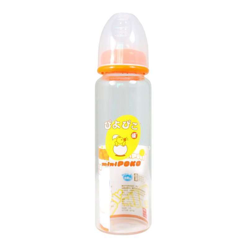 POKO晶钻玻璃标准奶瓶（实惠装）240ml