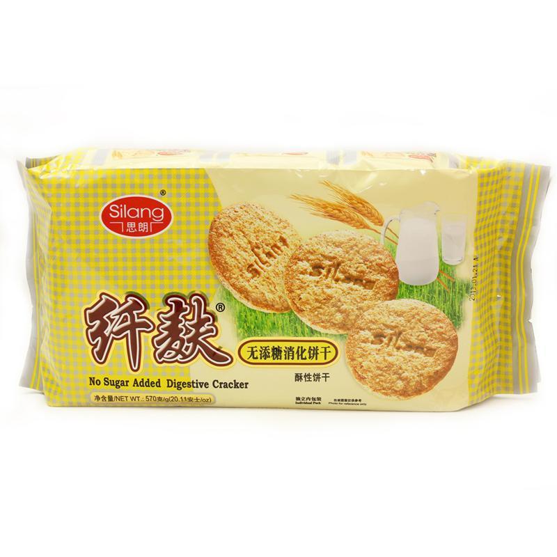 思朗纤麸无添糖消化饼干570g