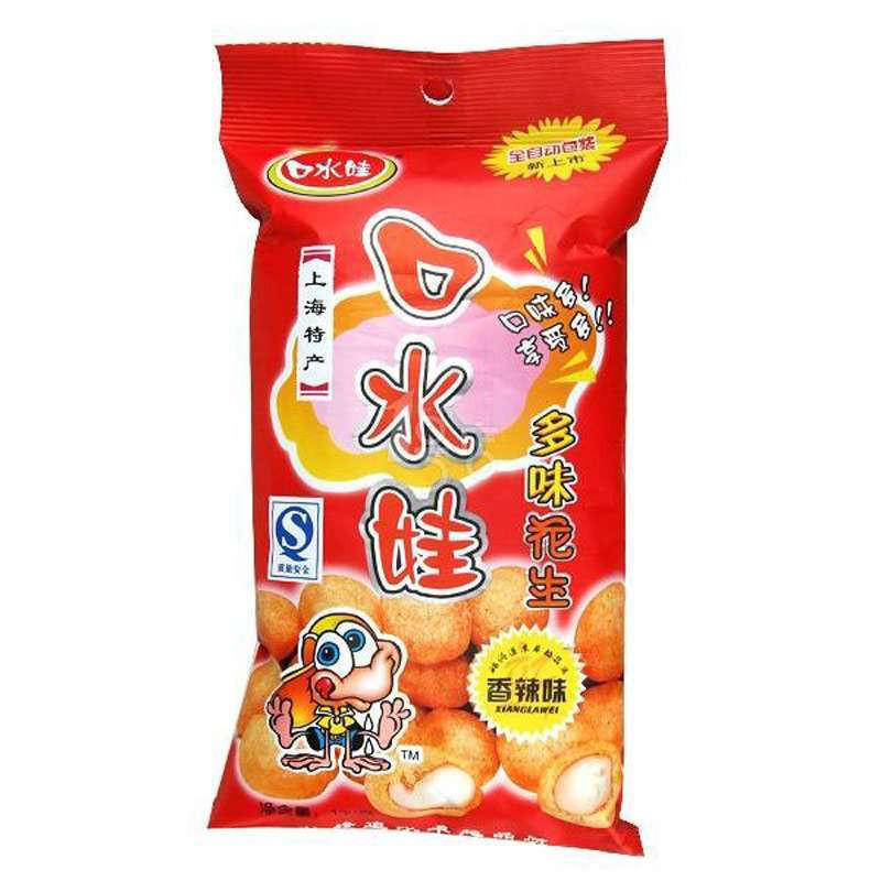 口水娃多味花生香辣味86g