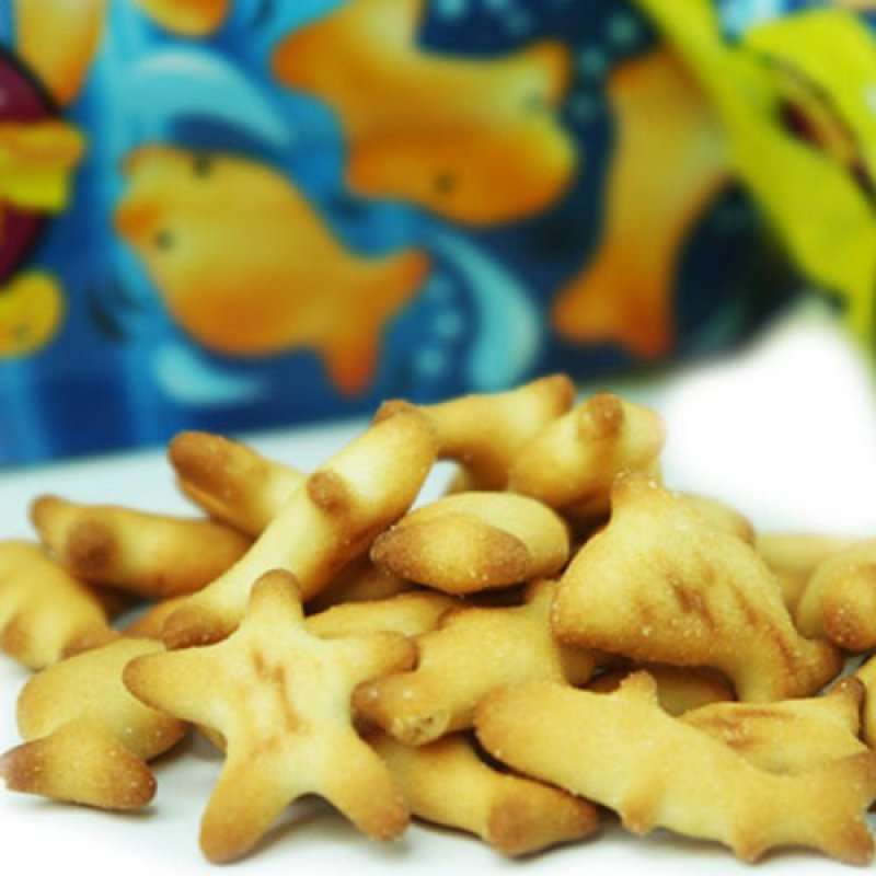 EGO小鱼图形饼（海苔)140g