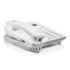 摩托罗拉(MOTOROLA)普通家用/办公话机来电显示电话机商务有绳座机CT202C(白色)