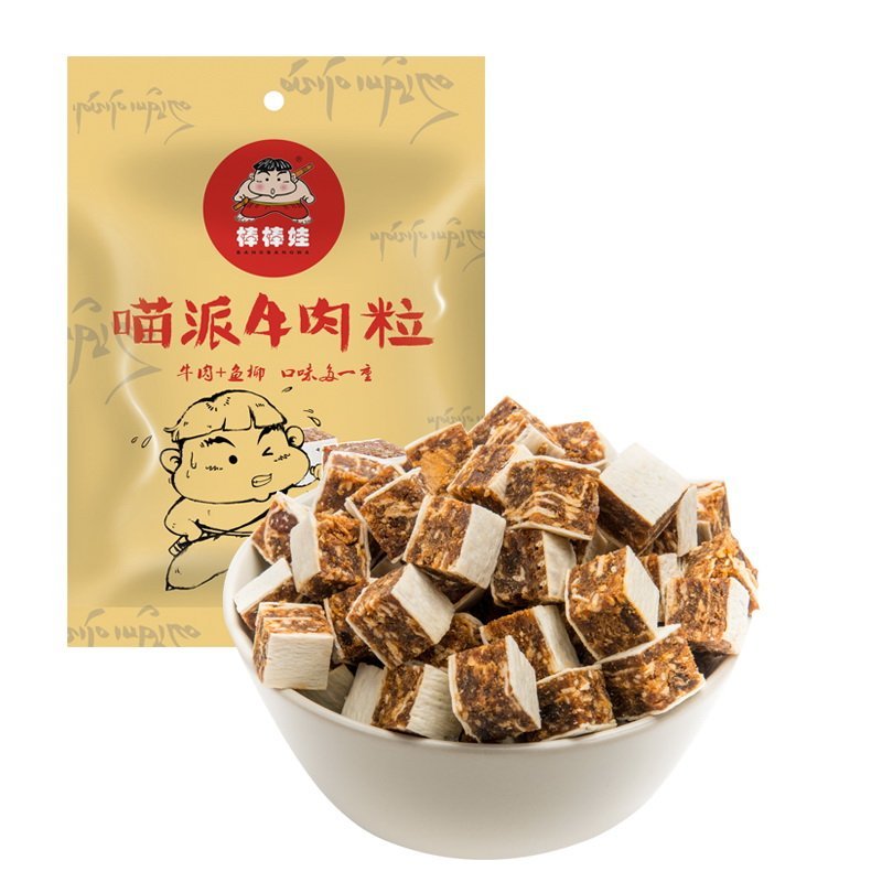 棒棒娃喵派牛肉粒80g