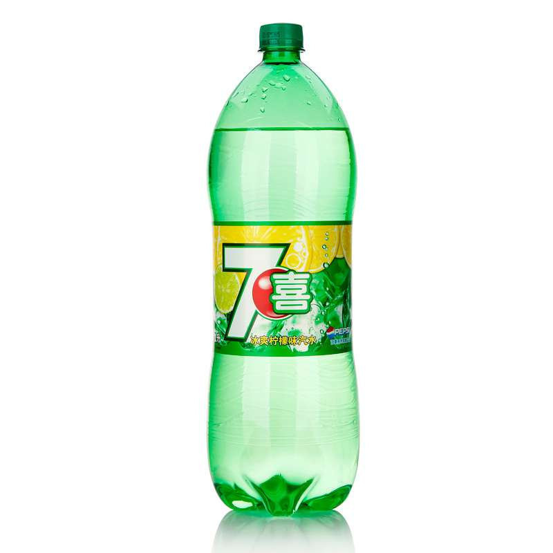 七喜柠檬味汽水2l瓶装高清实拍图